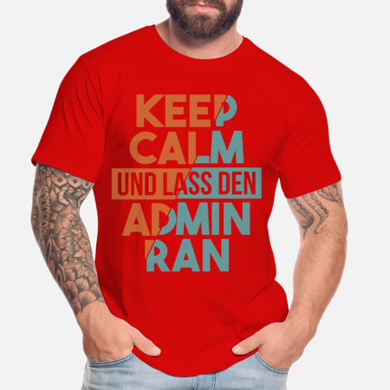Admin Informatiker Informatik Administrator Männer Premium Bio T-Shirt