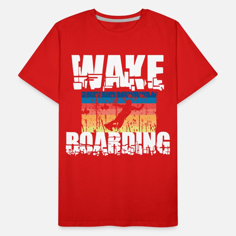 Wakeboard Wakeboard T-shirt bio Premium Homme
