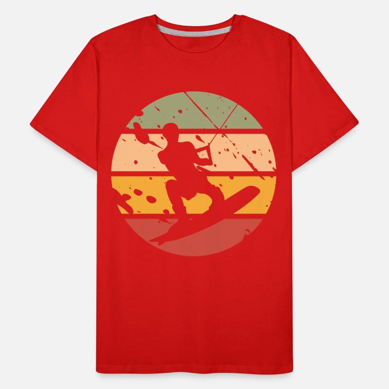 Wakeboard Wakeboarder Männer Premium Bio T-Shirt
