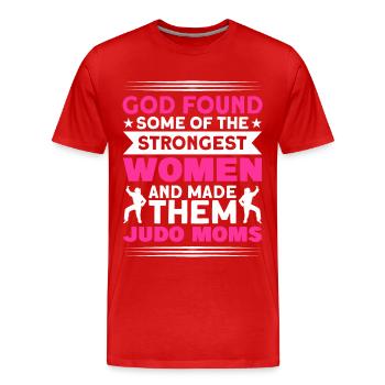 Judo Schüler Japanisch Judo Geschenk - Männer Premium Bio T-Shirt - Rot - Vorne - Damien (186cm)