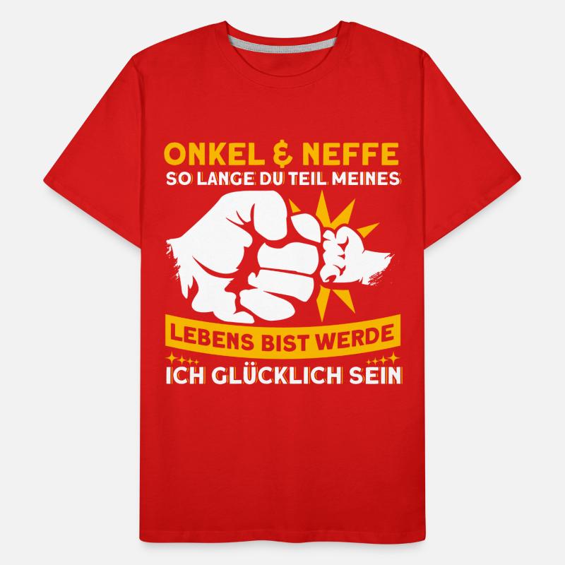 Onkel & Neffe Teil Meines Lebens Onkel Männer Premium Bio T-Shirt