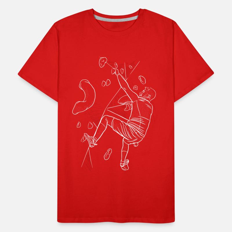 Bloc Bloc Escalade Bloc Bloc T-shirt bio Premium Homme