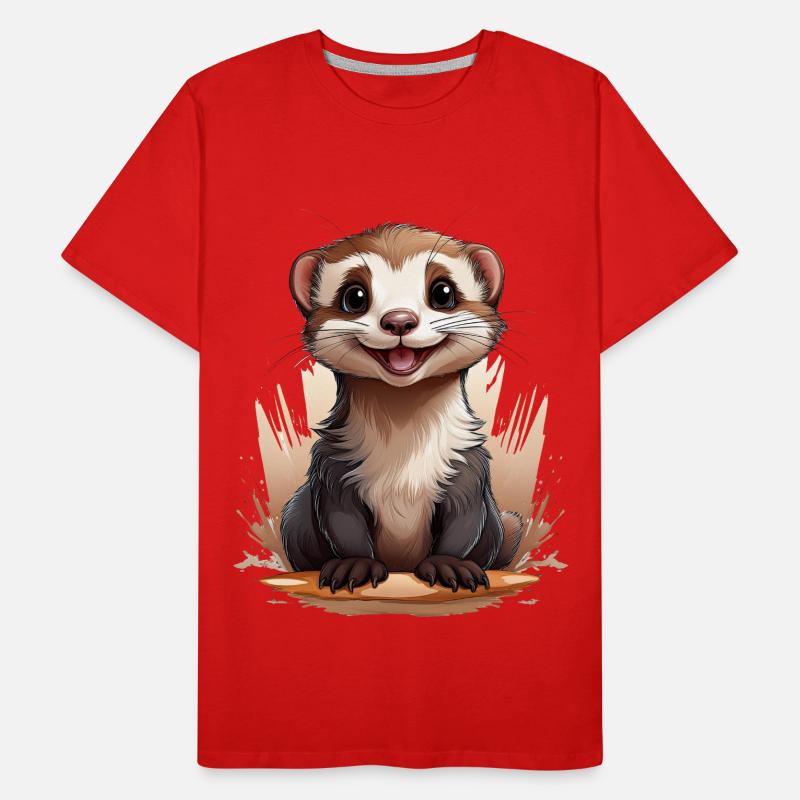 Furet T-shirt bio Premium Homme