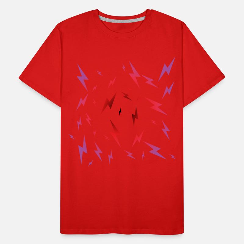 Emo Blitz Männer Premium Bio T-Shirt