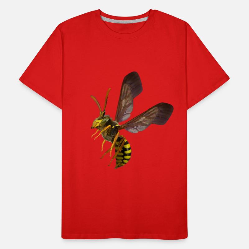 Wasp Shirt von Custom Männer Premium Bio T-Shirt