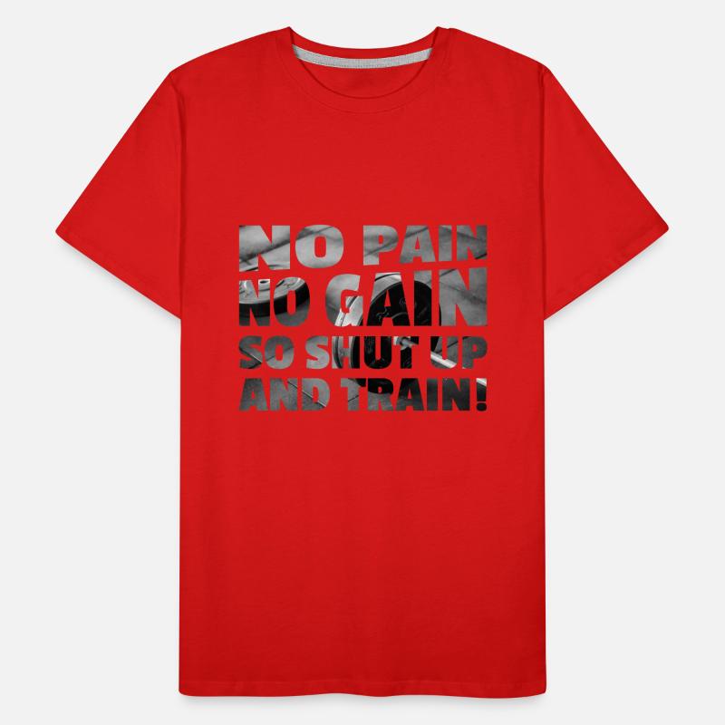 Pas de douleur sans gain T-shirt bio Premium Homme