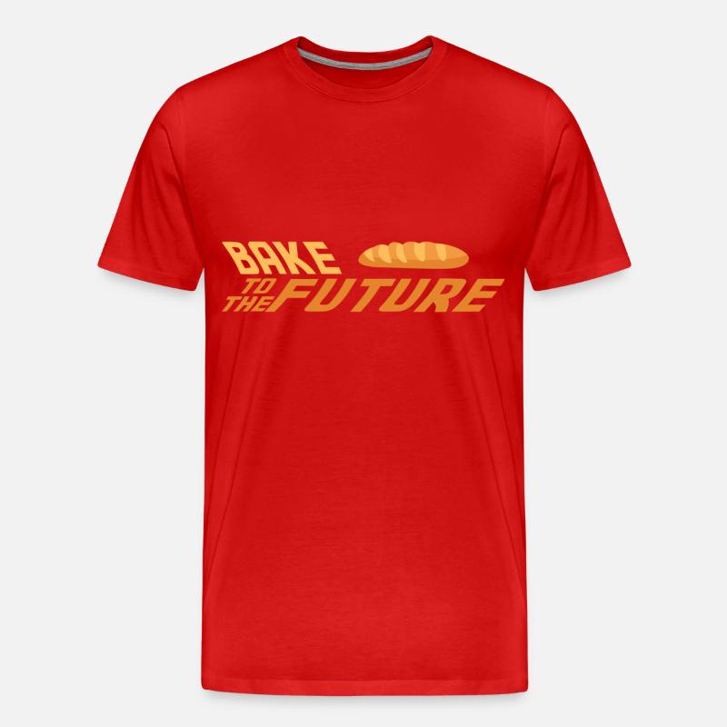 Bäcker - Männer Premium Bio T-Shirt - Rot