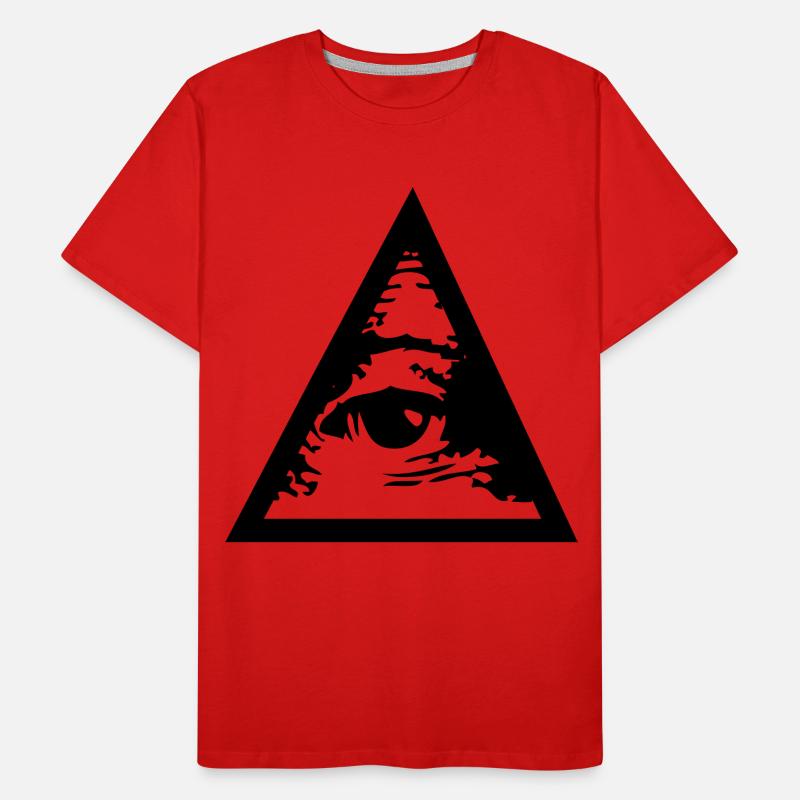 Triangle Men's Premium Organic T-Shirt