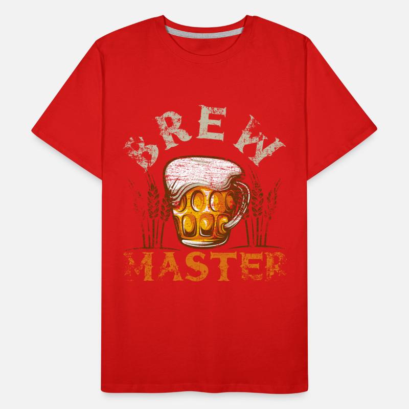Brew Master T-shirt bio Premium Homme