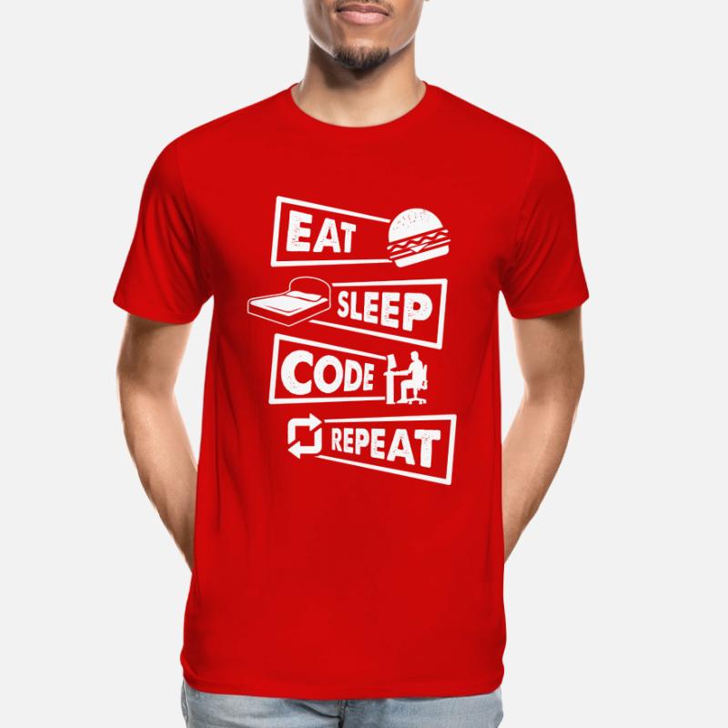 Computer Science IT Developer Nerd Geek Computer Scientist Men's Premium Organic T-Shirt