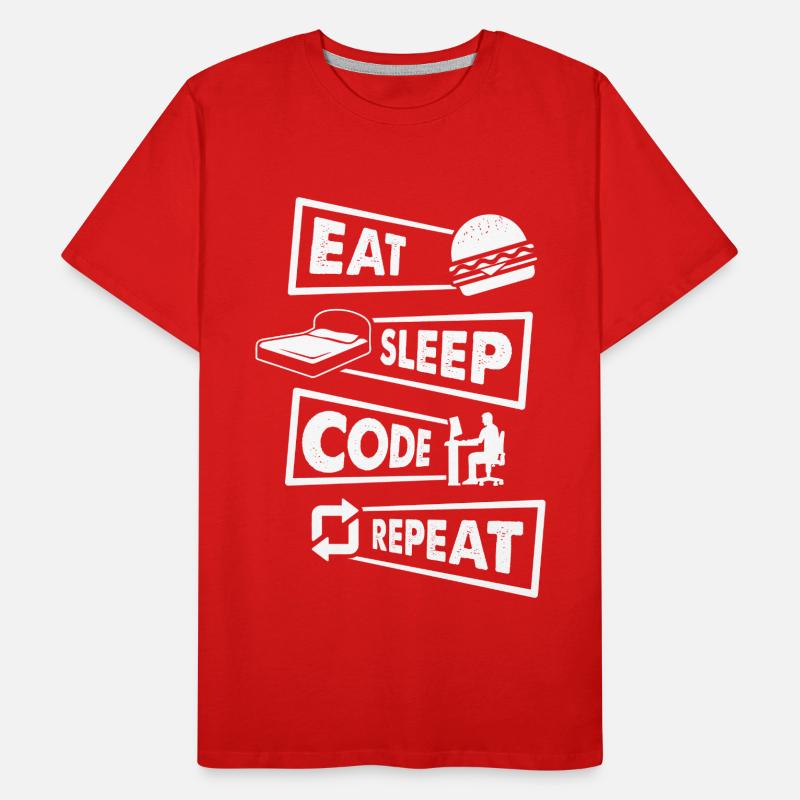 Computer Science IT Developer Nerd Geek Computer Scientist Men's Premium Organic T-Shirt