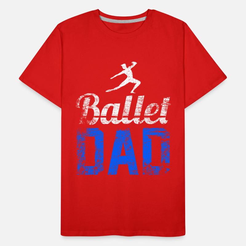 Ballet Dad Männer Premium Bio T-Shirt