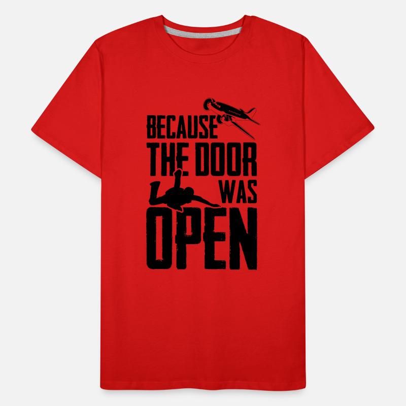 Skydiving | Skydive Skydiver Flugzeug Geschenkidee Männer Premium Bio T-Shirt