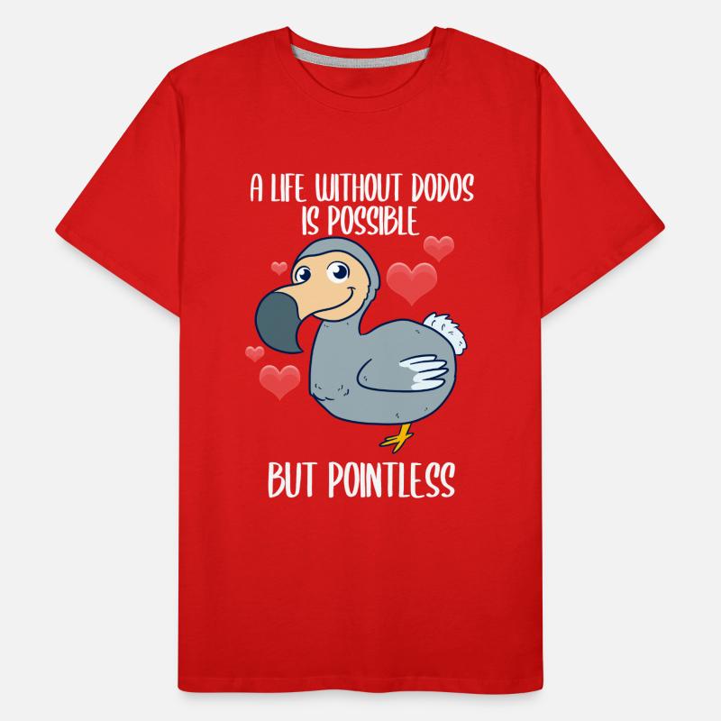 Dodo Flightless bird Men's Premium Organic T-Shirt