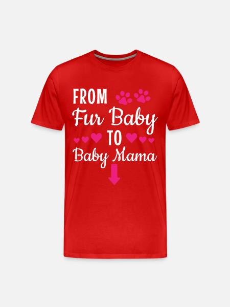 De Fur bébé à maman - T-shirt bio Premium Homme - rouge