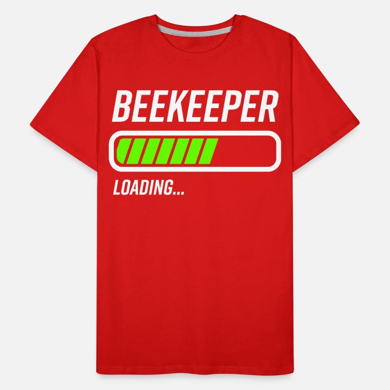 Beekeeper Loading Bar Men's Premium Organic T-Shirt