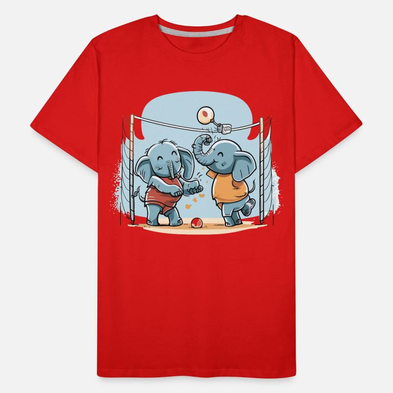 Elephant Spike T-shirt bio Premium Homme