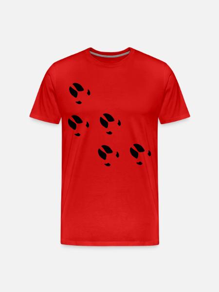 mark_pig - Men's Premium Organic T-Shirt - red