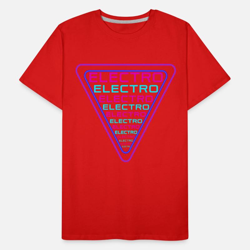 ELECTRO Men's Premium Organic T-Shirt