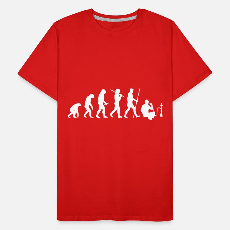 EVOLUTION shisha T-shirt bio Premium Homme
