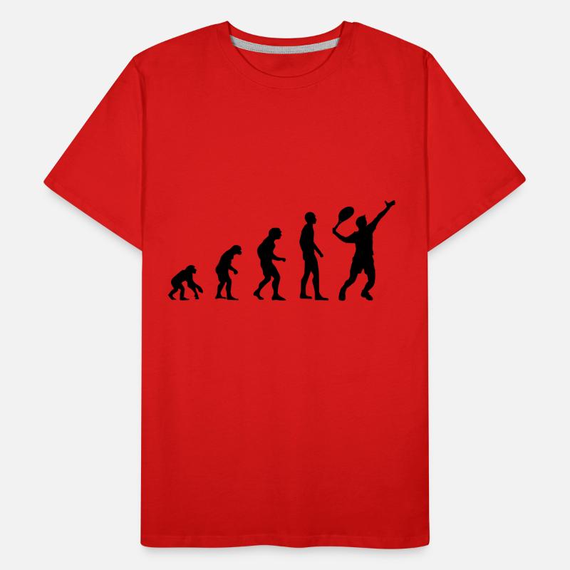 Evolution Tennis T-shirt bio Premium Homme