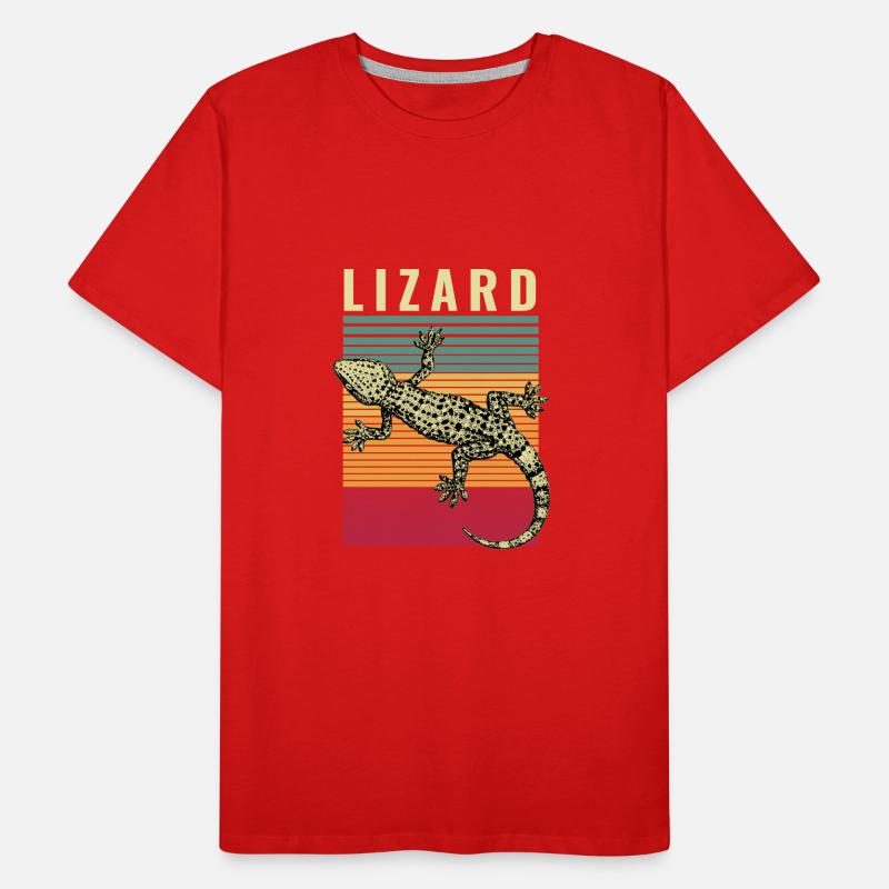 lizard Men's Premium Organic T-Shirt