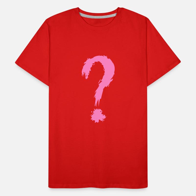 Question mark Men's Premium Organic T-Shirt