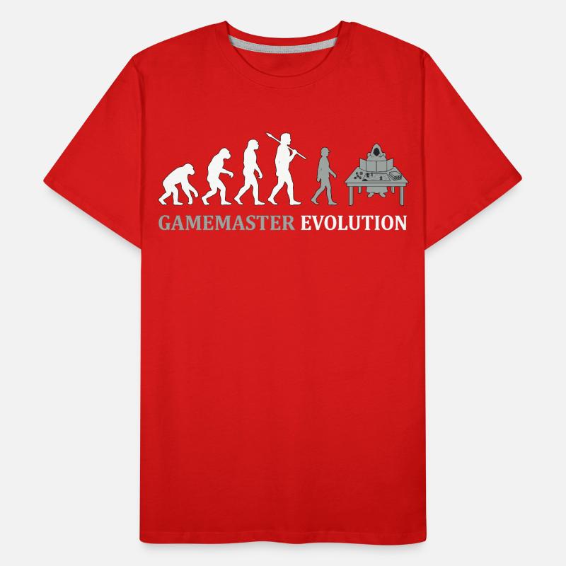 Gamemaster Evolution – Tabletop RPG Design Men's Premium Organic T-Shirt