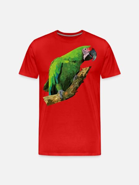 Ambiguous ara - Men's Premium Organic T-Shirt - red