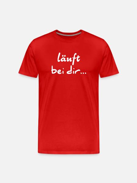 Works for me - Men's Premium Organic T-Shirt - red