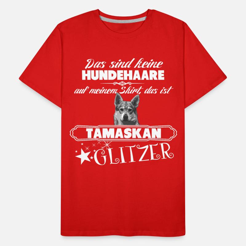 TAMASKAN GLITZER Männer Premium Bio T-Shirt
