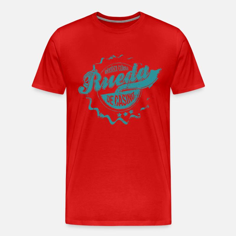 ruedanb - Männer Premium Bio T-Shirt - Rot