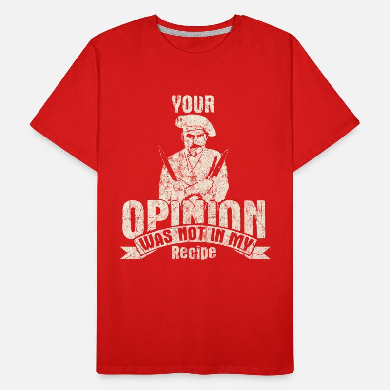 Cuisson cuisson T-shirt bio Premium Homme