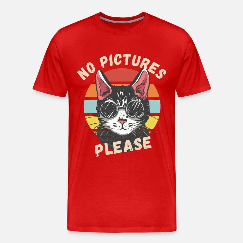 Keine Bilder bitte - Männer Premium Bio T-Shirt - undefined