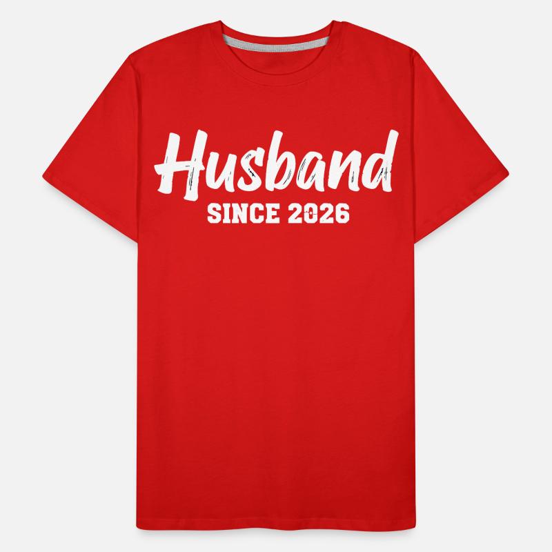 Husband since 2026 Ehemann Men's Premium Organic T-Shirt