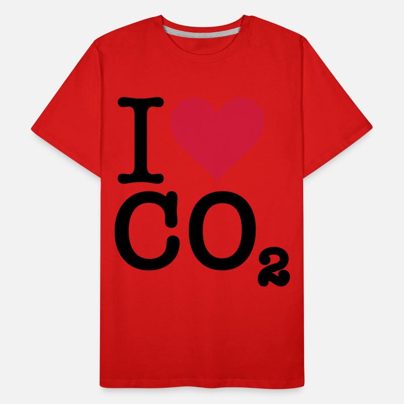 Je aime CO2 T-shirt bio Premium Homme