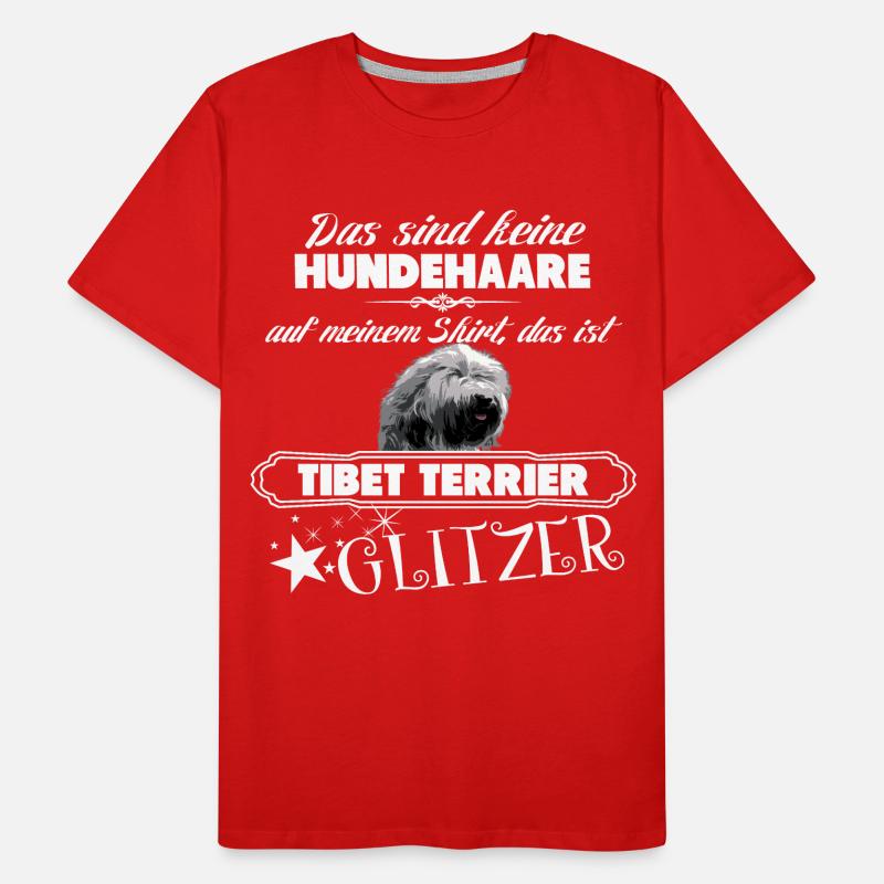 TIBET TERRIER Männer Premium Bio T-Shirt