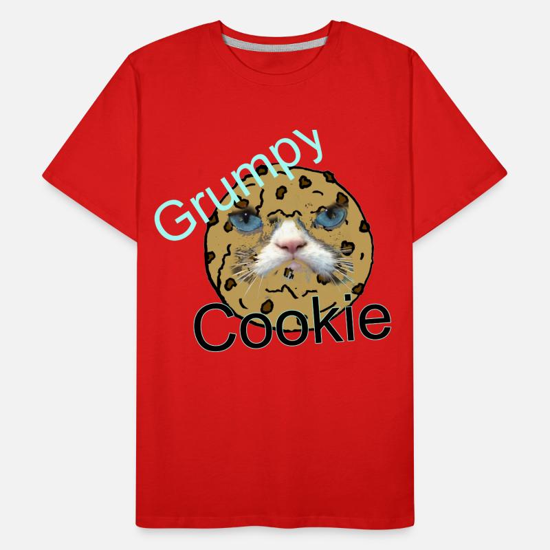 Grumpy Cookie Men's Premium Organic T-Shirt