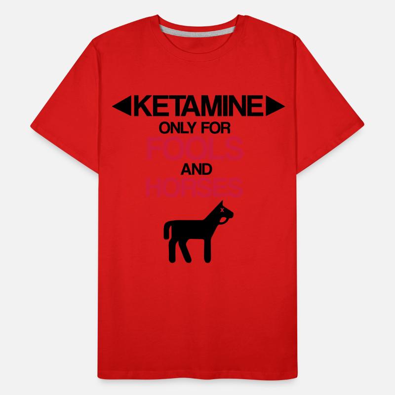 KETAMINE T-shirt bio Premium Homme