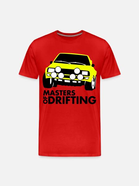 Masters of drifting - Men's Premium Organic T-Shirt - red