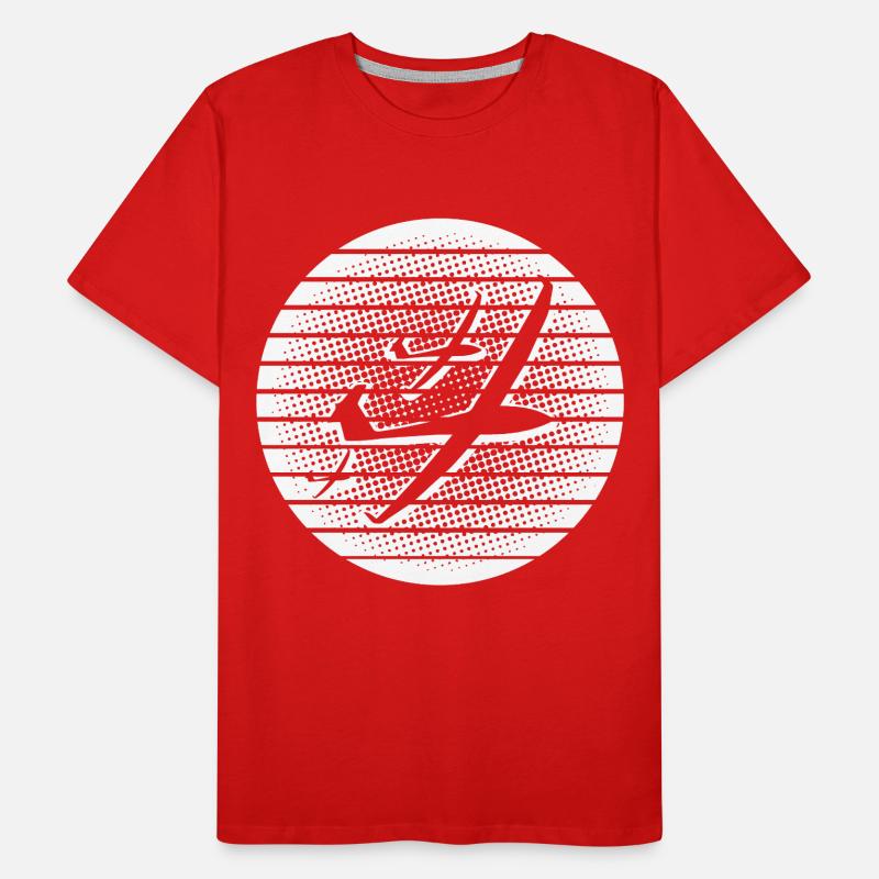 Gliding Glider Glider Gift Ideas Men's Premium Organic T-Shirt