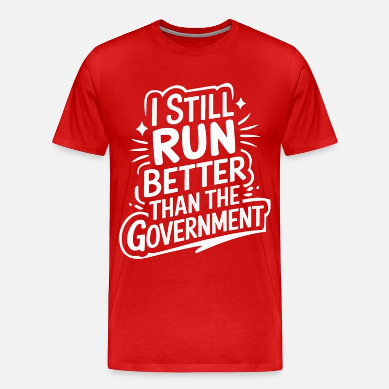 Invalidité due à l’amputation - T-shirt bio Premium Homme - rouge