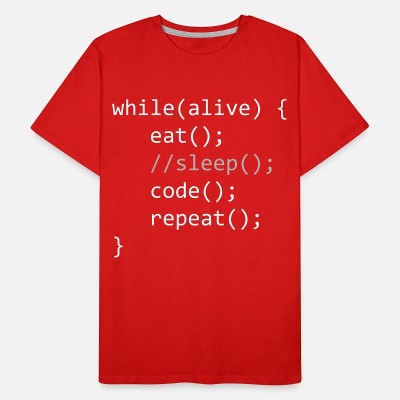 Code de son vivant T-shirt bio Premium Homme