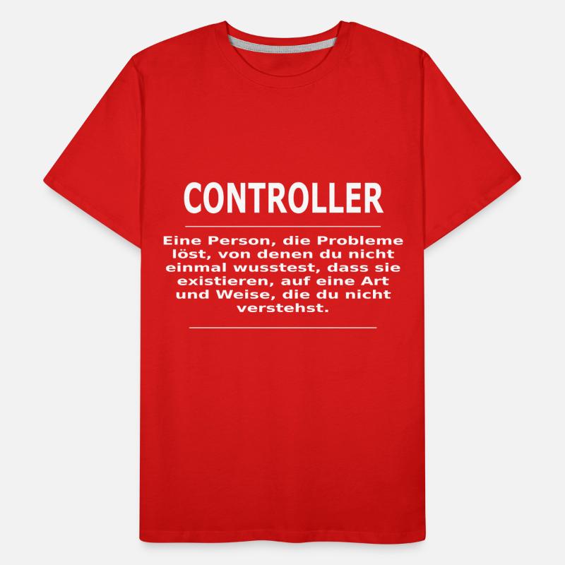 CONTROLLER Männer Premium Bio T-Shirt