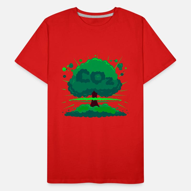 Bombe d'oxygène T-shirt bio Premium Homme