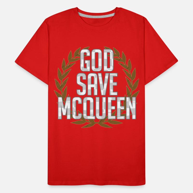 God save McQueen Männer Premium Bio T-Shirt