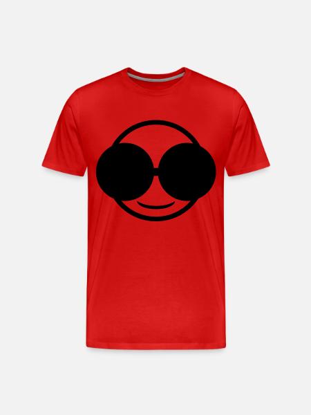 cachée - T-shirt bio Premium Homme - rouge