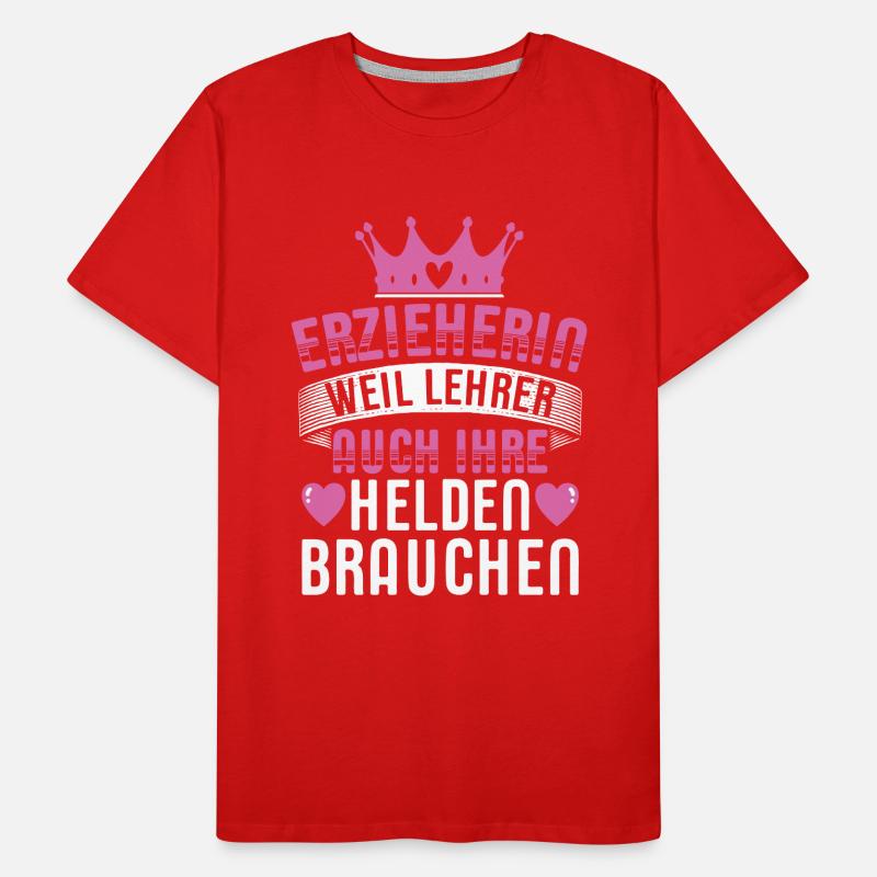 Educator Saying T-Shirts | Educator Gift Idea Men's Premium Organic T-Shirt