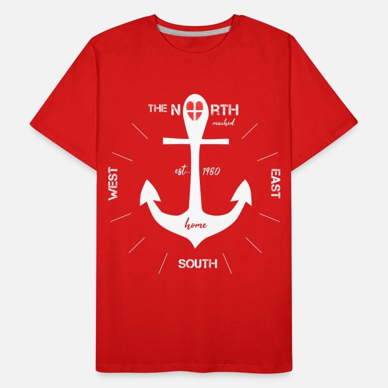 Ancré Danemark Copenhague T-shirt bio Premium Homme