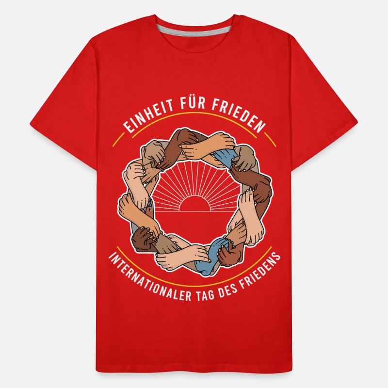 Unity for Peace Men's Premium Organic T-Shirt